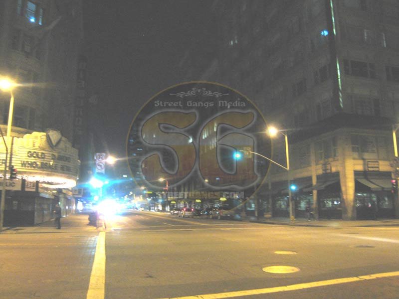 their graffiti right on the southwest corner of Broadway & 7th Street. their graffiti right on the southwest corner of Broadway & 7th Street.