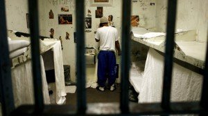 inmate on phone