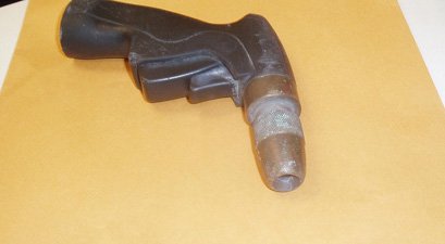 garden hose mistaken for gun