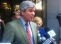 Rasmussen family attorney John Taylor addressing media after guilty verdict, March 8, 2012