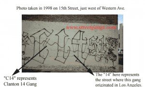 Clanton graffiti, 1998